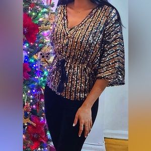 Sequin top